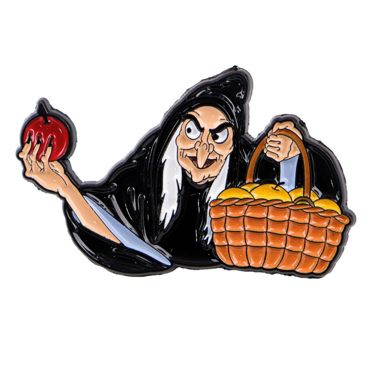 Pin Enamel Penyihir Lucu Bros Kartun Pin Kerah Lencana untuk Ransel Dekorasi Perhiasan Aksesori Cosplay Mainan Hadiah Pesta