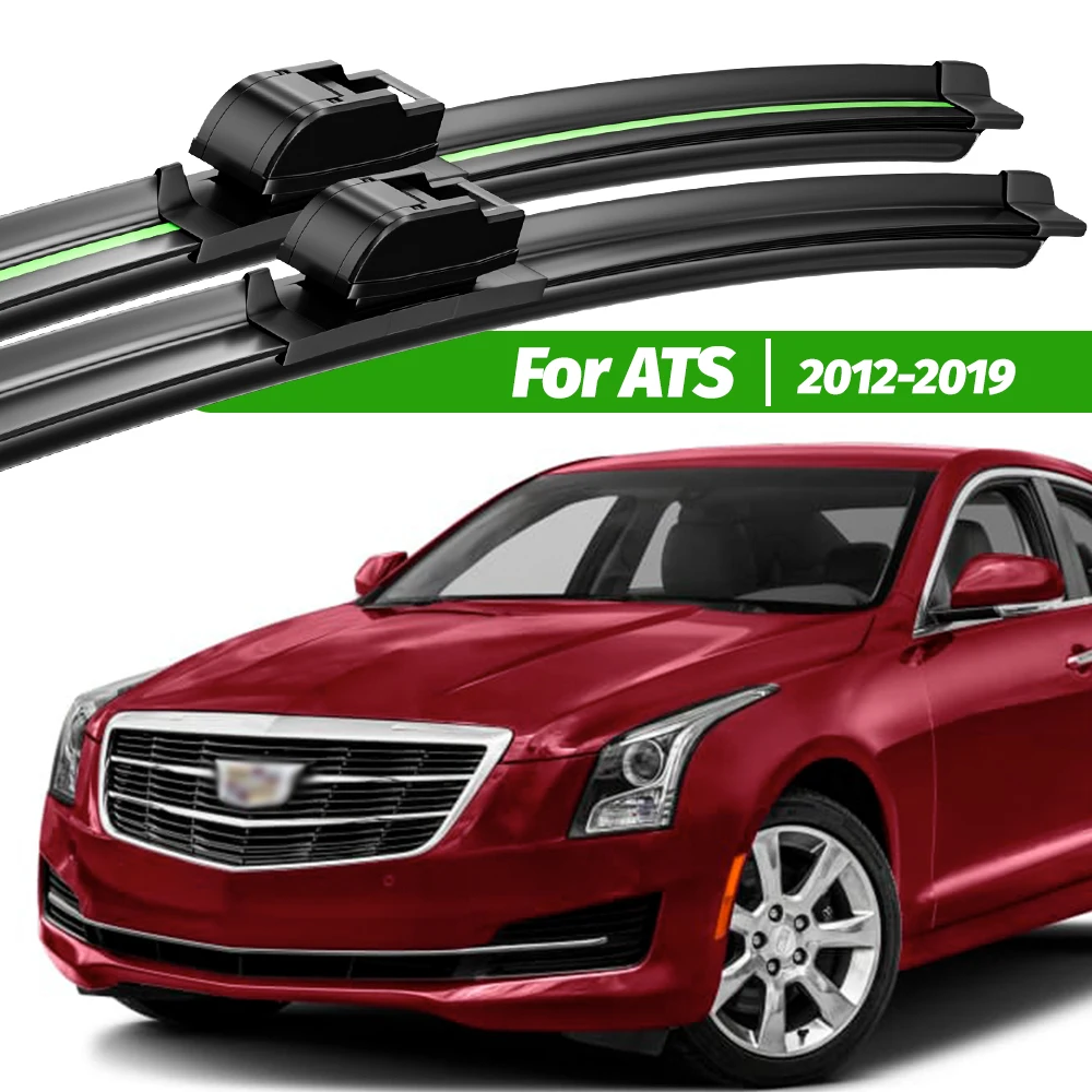 

For Cadillac ATS 2012-2019 2pcs Front Windshield Wiper Blades 2013 2014 2015 2016 2017 2018 Windscreen Window Accessories