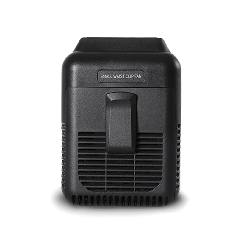 Tailleclip op ventilator 8000mA Oplaadbare tailleclip op ventilator, nekventilator, draagbare buitensportwerkventilator, verstelbare luchtuitlaat Laag geluidsniveau