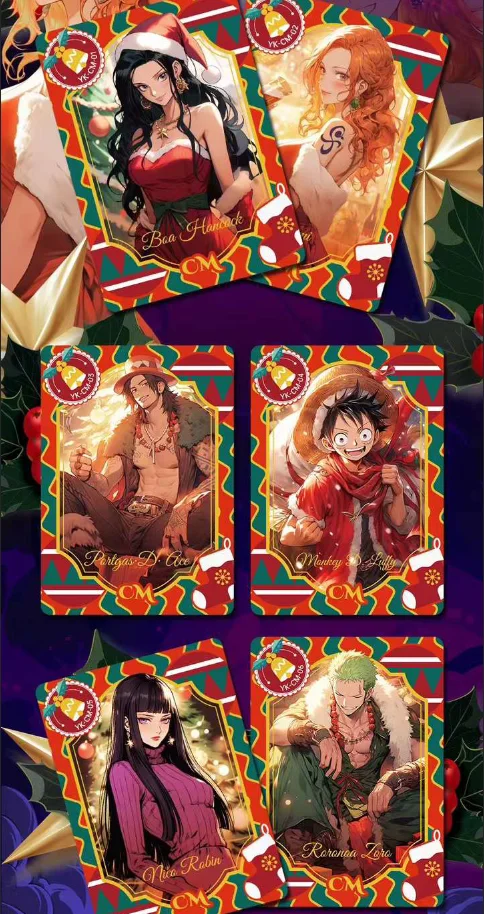 YANKA VOL.3 One Piece Cards Top of The Peak Anime Collection Cards Mistery Box Board Games Toys Birthday Gifts for Boy and Girls