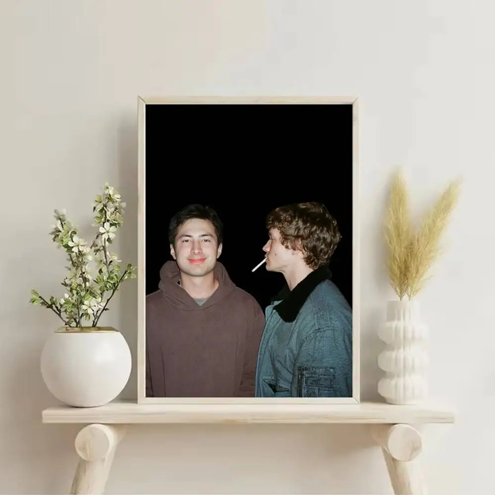 heated rivalry shane and ilya Poster Self-adhesive Art Waterproof Paper Sticker Coffee House Bar Room Wall Decor