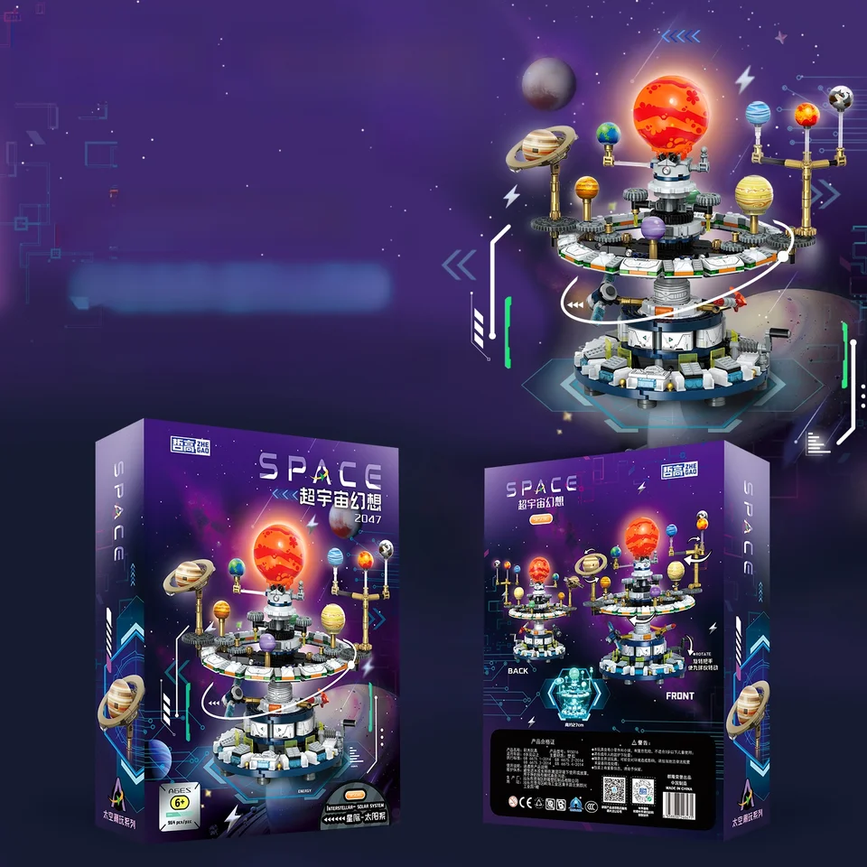 Zhe Gao 915016 Interstellar Sun System Building Blocks Assembly