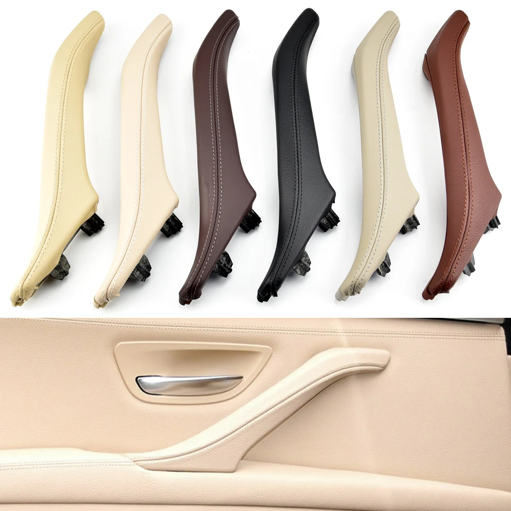 LHD RHD Interior Passenger Door Leather Pull Handle Assembly for BMW 5 Series F10 F11 F18 520i 523i 525i 528i 535i