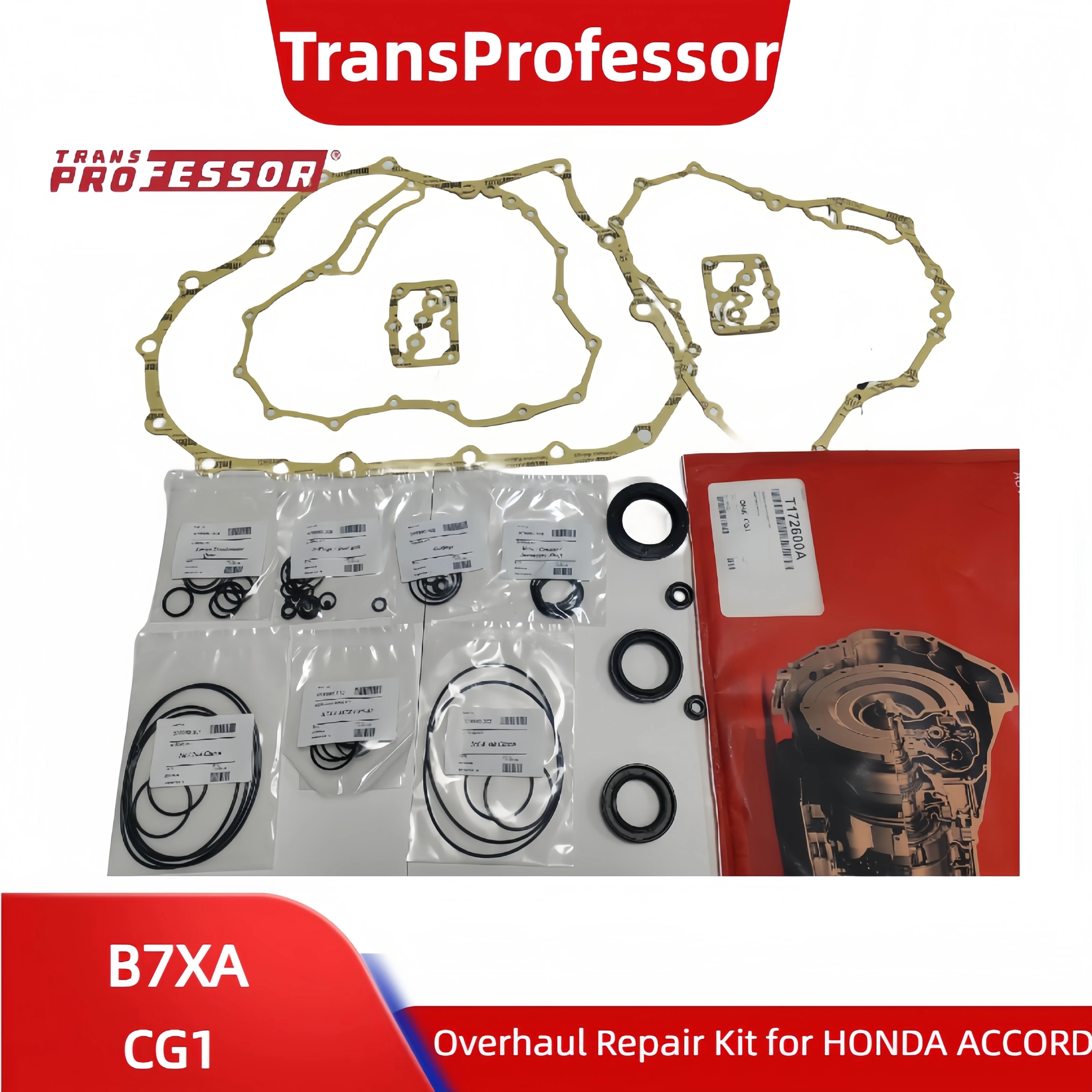 

B7XA CG1 Transmission Repair Overhaul Kit for HONDA ACCORD,TransProfessor Gearbox OHK Gaskets O-rings Seals Car Accessories