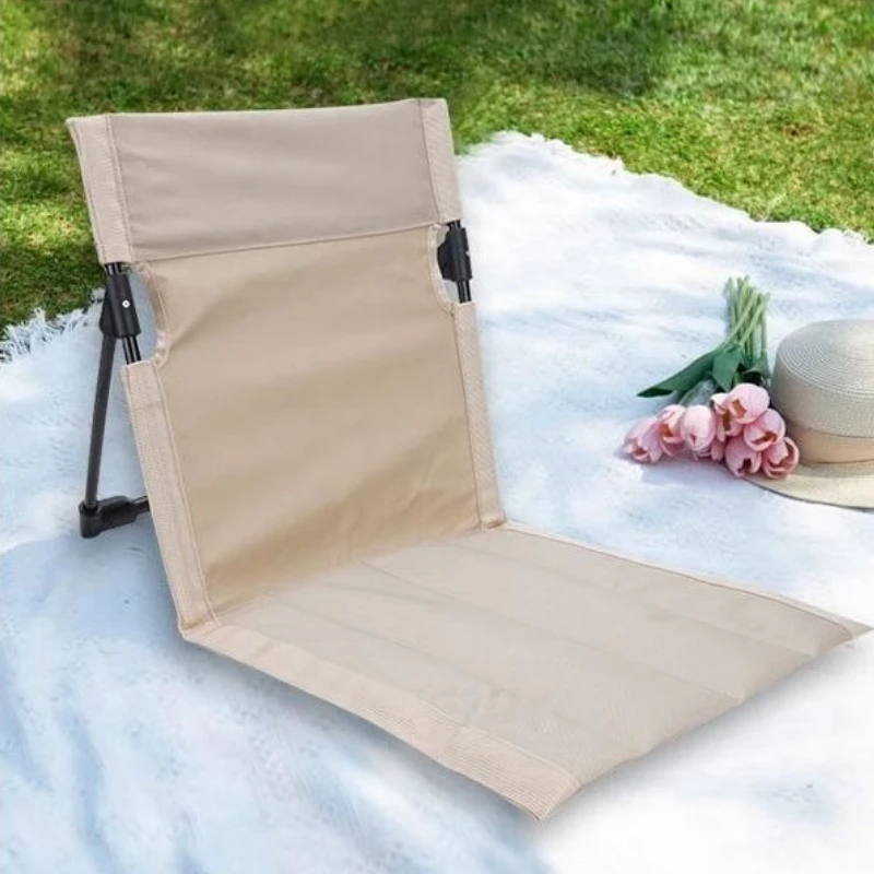 

Portable Camping Lazy Chair Park Backrest Relaxing Chairs Lightweight Folding Lounge Chairs Outdoor Foldable Beach Picnic Chairs