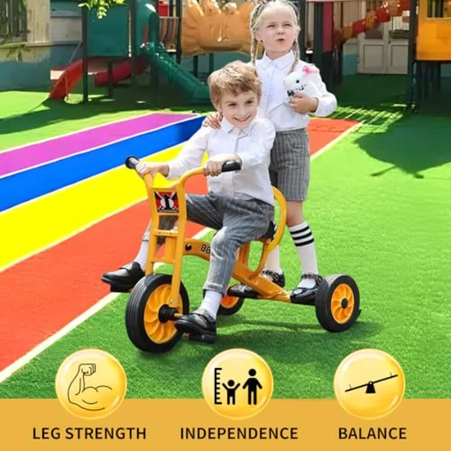 Triciclo per parco giochi in età prescolare Asilo nido Trike per bambini Bici per bambini per ciclisti dai 2 anni in su Tricicli per attrezzature per parchi giochi all'aperto