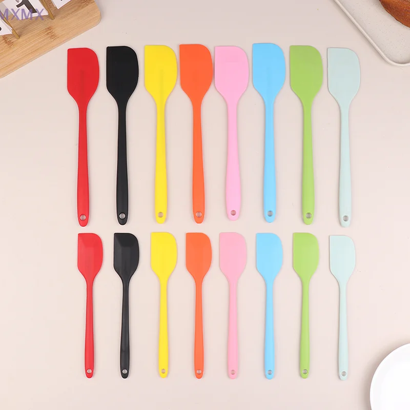 {MX} 2 Pz/set Spatola In Silicone Torta Crema Strumento di Miscelazione Antiaderente Burro Raschietto Spalmatore Di Cioccolato Più Liscio Cottura Della Cucina