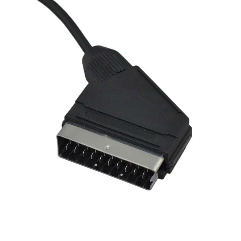 Scart Cable for SEGA Saturn NTSC and PAL Plug