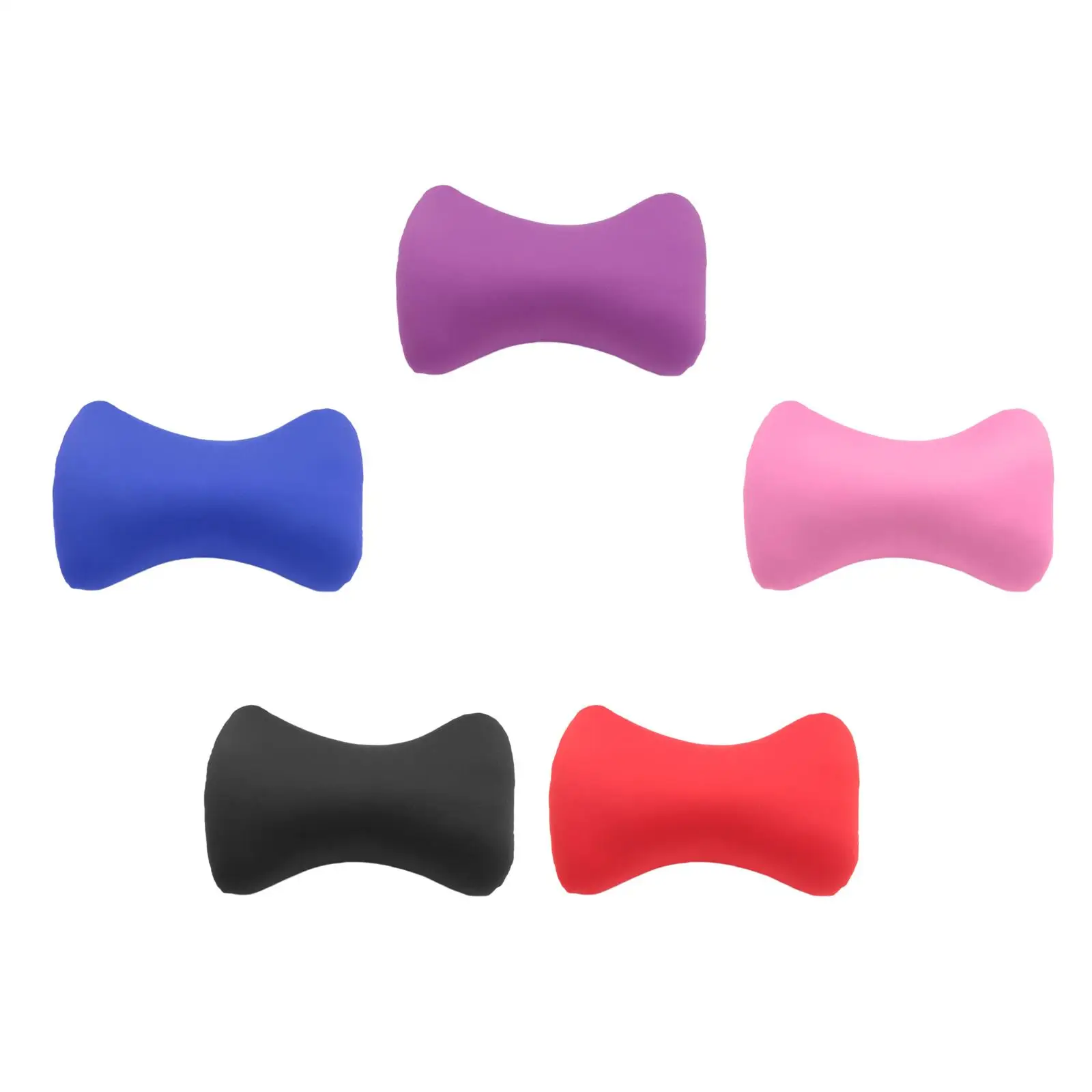 Poduszka z mikrofibry z odpinanym pokrowcem na zamek błyskawiczny, podtrzymująca, hipoalergiczna i odporna na rozwój roztoczy, 38x20 cm