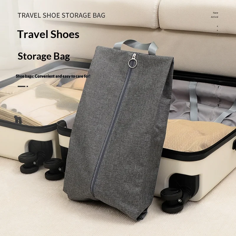 

Водонепроницаемая дорожная сумка для обуви, пылезащитный, влагостойкий органайзер для хранения обуви, складные сумки для обуви для чемоданов и кемпинга