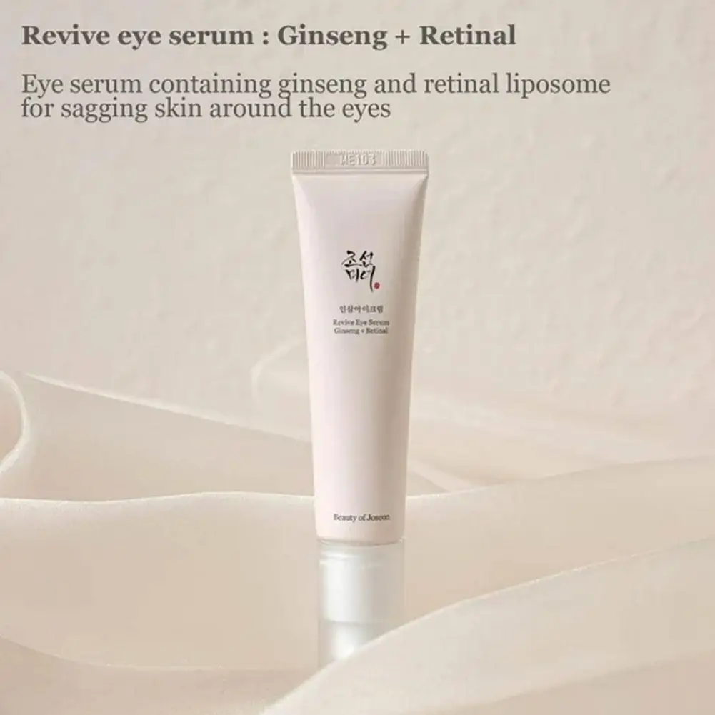 30ml  Ginseng Retinol Eye Serum Rejuvenating Anti Dark Circles Under Eye Korean Skin Care Products Reduce Wrinkles Serum