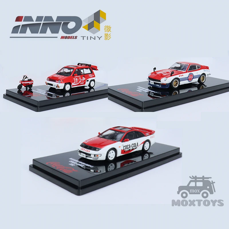 INNO x TINY 1:64 TURBO II/ FAIRLADY Z Diecast Model Car