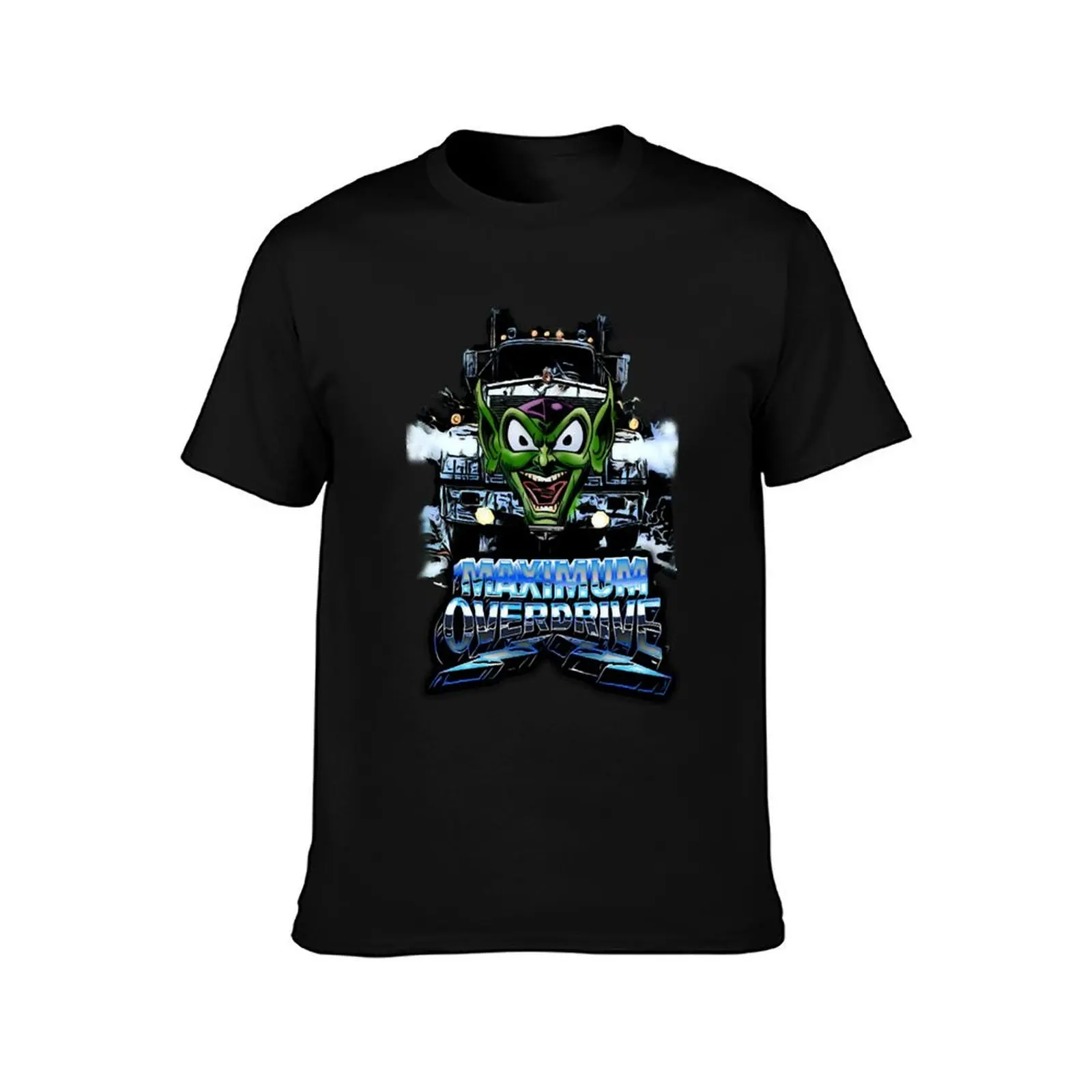 Maximum Overdrive T-Shirt blue archive man t shirt boys whites tee shirts for men