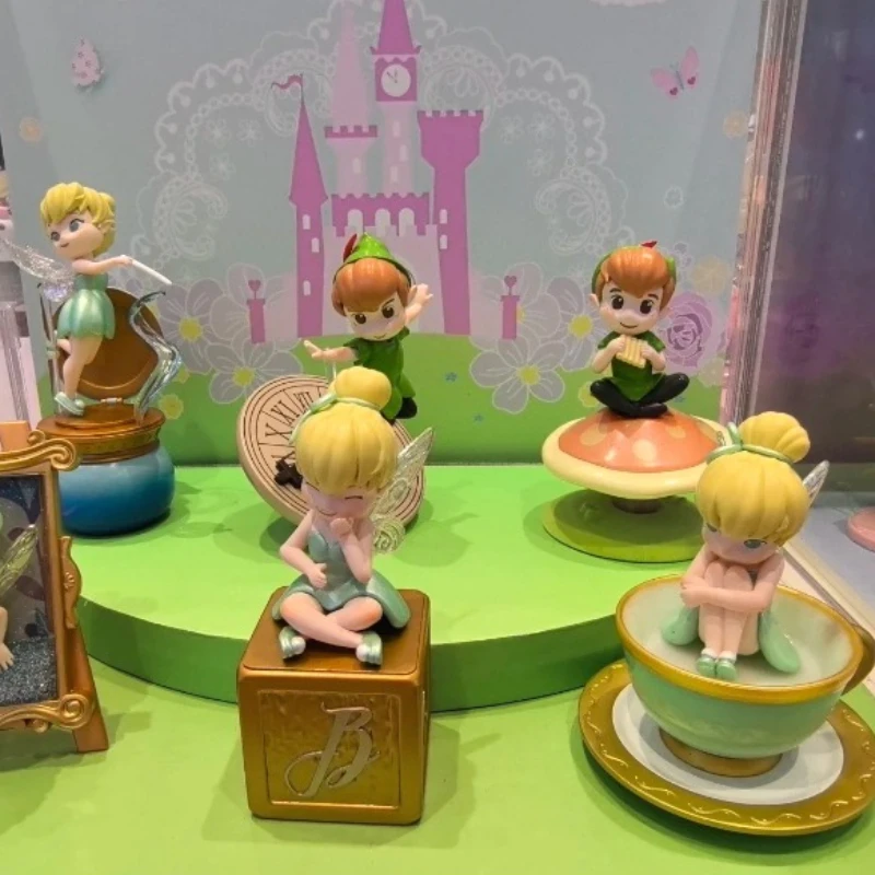 

PeterPan Lost Treasure Series слепая коробка милая PeterPan Mystery Box сумка-сюрприз аниме фигурка ПВХ настольный декор коллекционные игрушки подарок