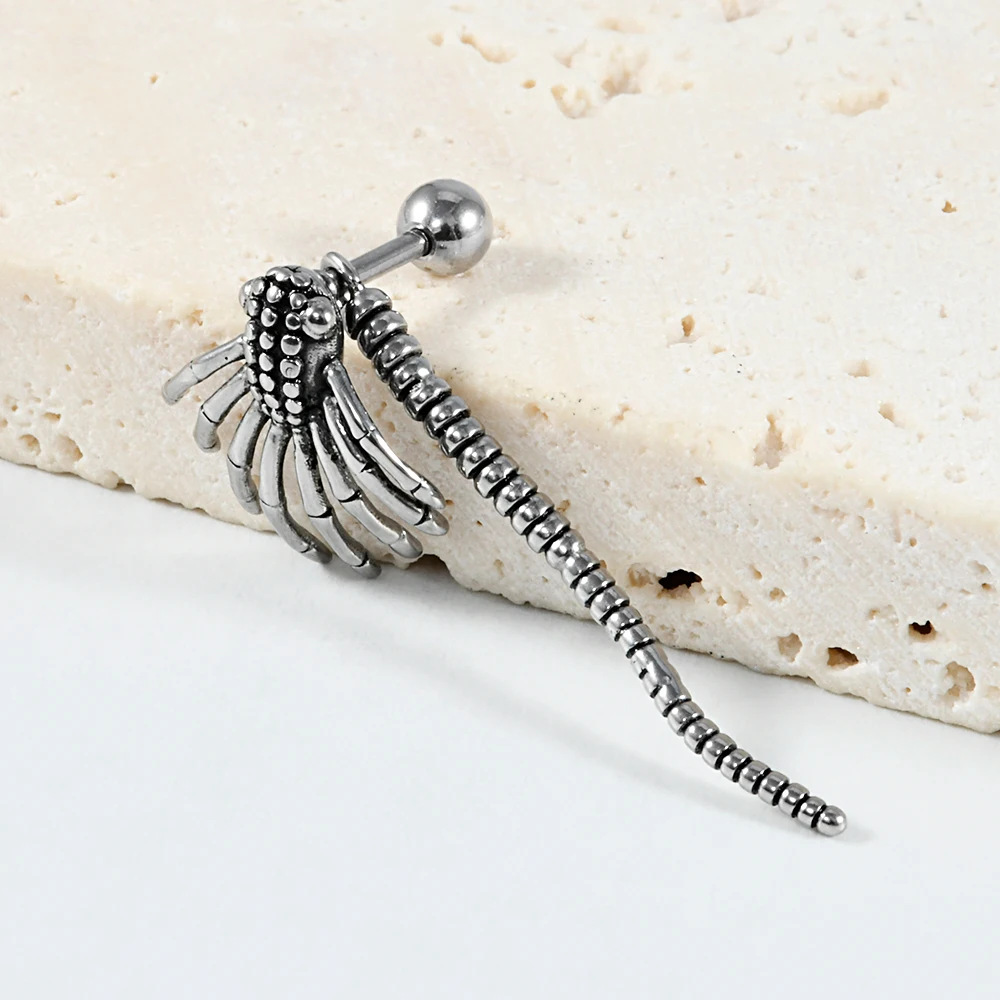 1-2 個レトロモンスタースパイダースタッドイヤリングマーメ - Body Piercing Quality Jewelry のレビューと価格