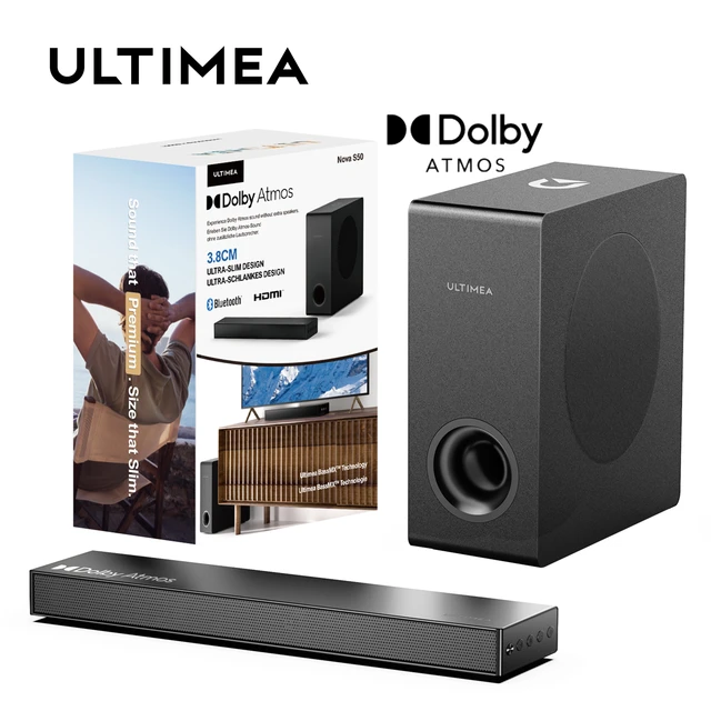 ULTIMEA Dolby Atmos サウンドバー Nova S50　1台 カ*ス様 ULTIMEA DolbyAtmos サウンドバー NOVA S50