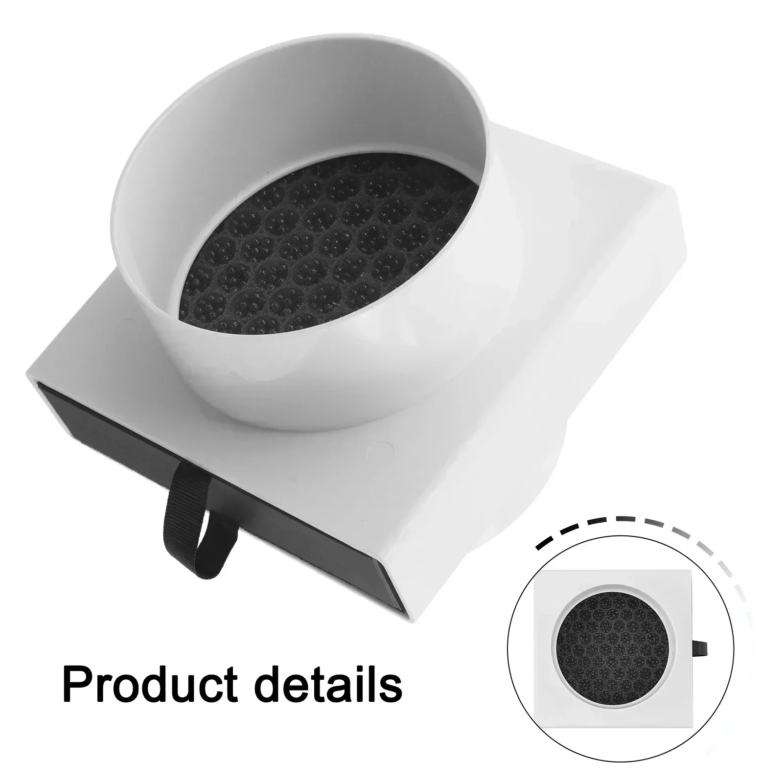 

Duct Air Filter HEPA Duct Filter Versatile Compatibility With Pipes Activated Carbon Composite Filter For PVC Pipes For PE Pipes