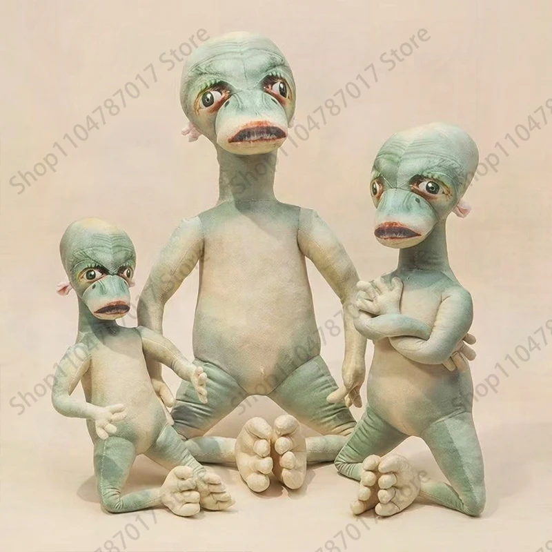 Crazy Alien Plush Toy Funny Abstract Stuffed Doll Sleeping Pillow Birthday Gift For Girls Home Bedroom Decor Soft Fluffy Cute