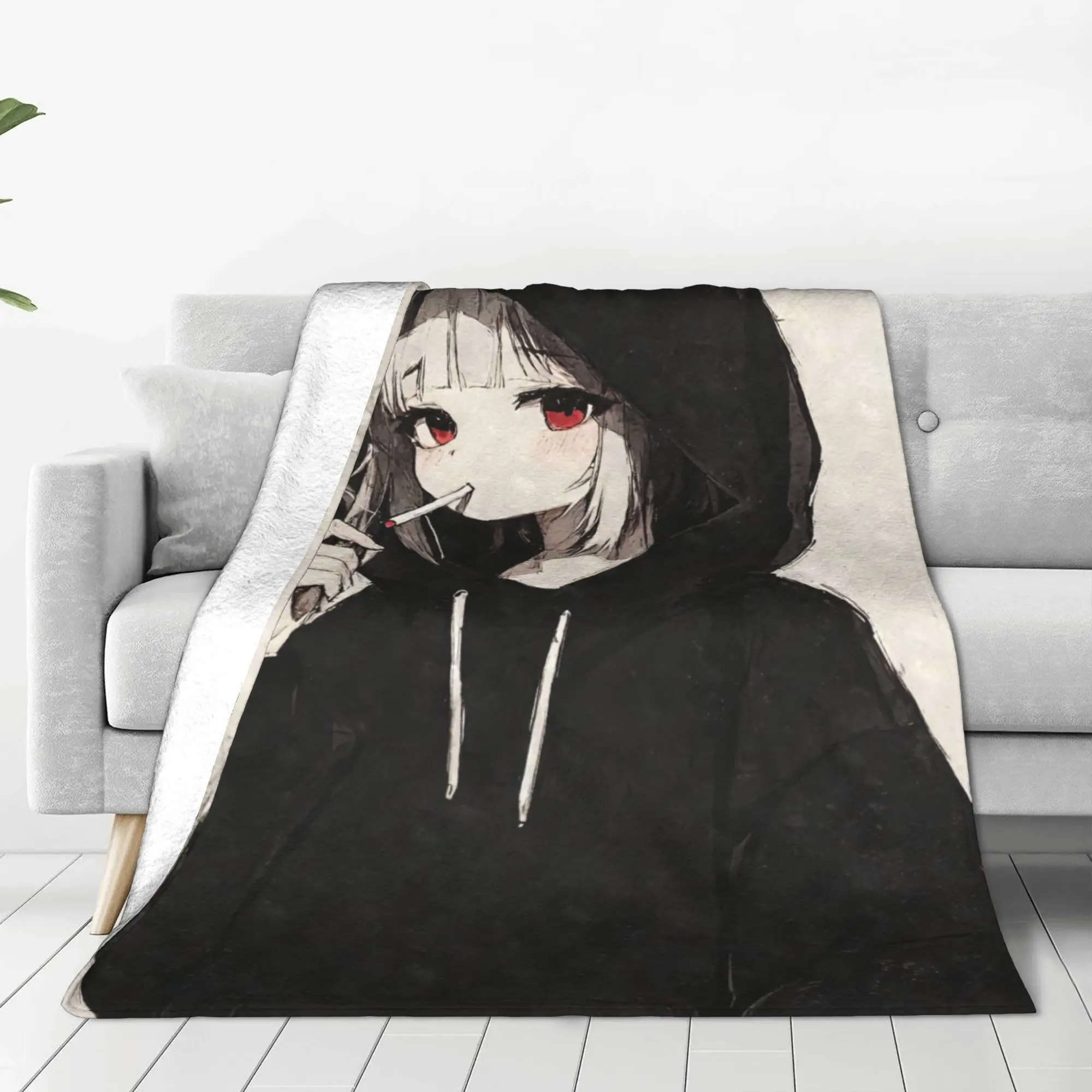 

Flannel Blanket Warm Soft Fluffy Adult Sofa Bed Throw Blanket for Living Room Comfortable Bedspread Outdoor Travel BL 106107