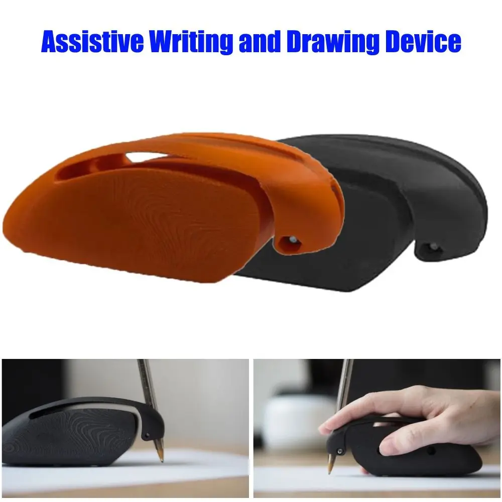 Creative Assistive Writing and Drawing Device No Need to Hold A Pen Mouse-shape Pen Holder Writing Aids Writing Tool