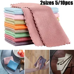 NanoScale Streak-Free Miracle Cleaning Cloths Reusable And Rewashable Microfiber Cleaning Cloth Housework Cleaning Tools