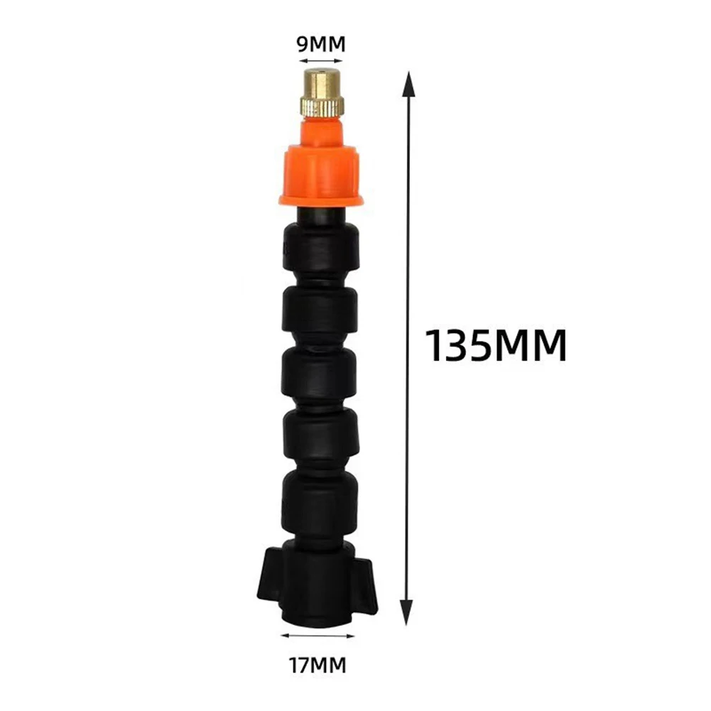 Outdoor Cleaning Black Garden Sprayer Cleaning Adjustable Spray Robust Spray Pattern Adjustable Water Pressure