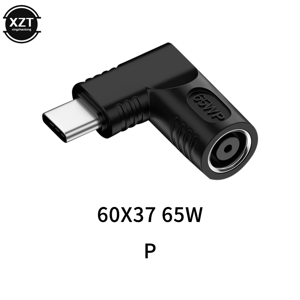 65W Multifunction Converter DC to USB C PD Power Converter 5.5X2.5 7.4X5.0 4.5X3.0mm Laptop Converter for Samsung Xiaomi