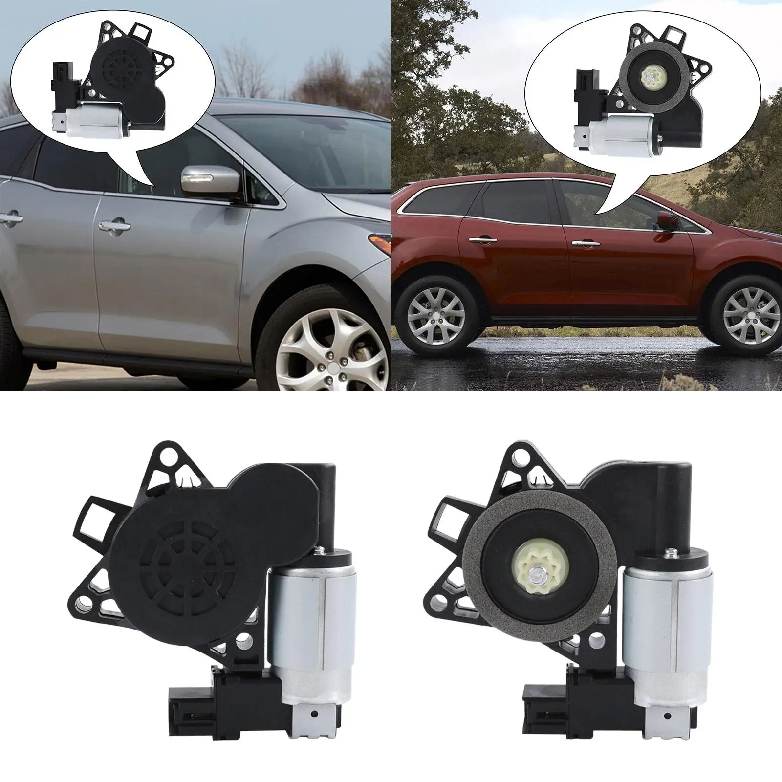 

Power Window Lift Regulator Sturdy Plastic Metal Motor Assembly for Mazda RX-8 2008-2011