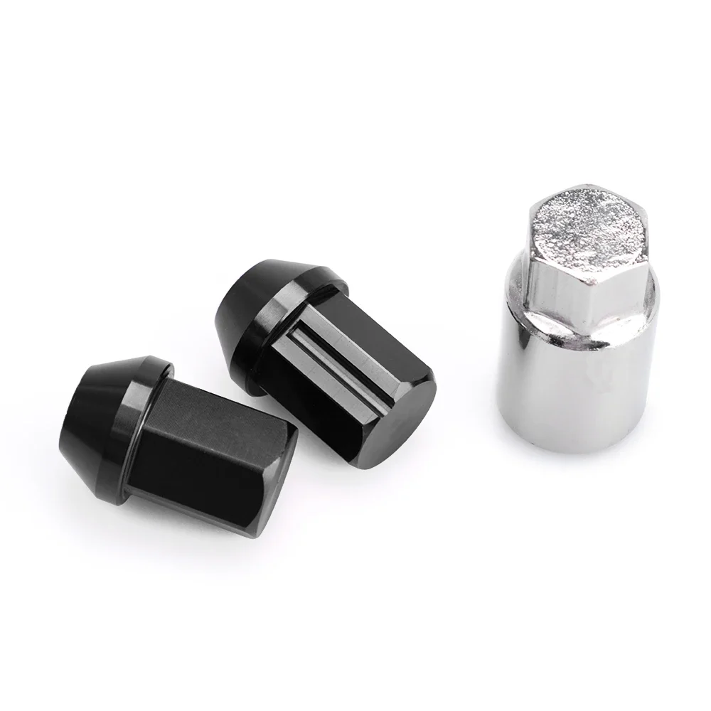 Car Anti-theft 6061 Aluminum Alloy Wheel Lock Nuts Length 35MM M12*1.5 M12*1.25 Jdm Aftermarket Lug Nuts