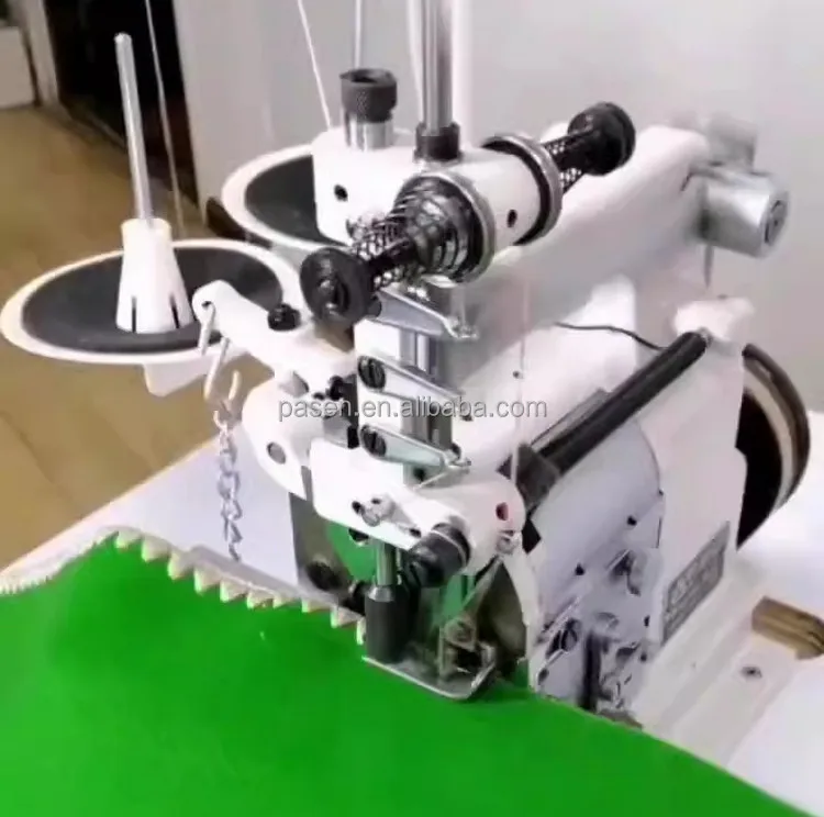 

Shell-shaped Stitch Scalloped Embroidery Overlock Industrial Sewing Machine