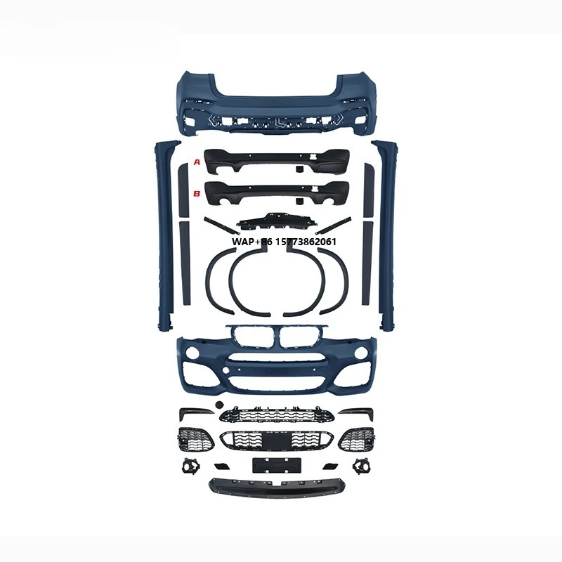 

Body Kit Suitable for 14-17 X4 Surrounds F26 with MT Front Bumper and Rear Bumper Side Beam Wheel Arches