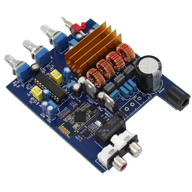 Power Amplifier TPA3116 + LM1036 Bluetooth 2.0 Class D Power Amplifier Board 2X50W