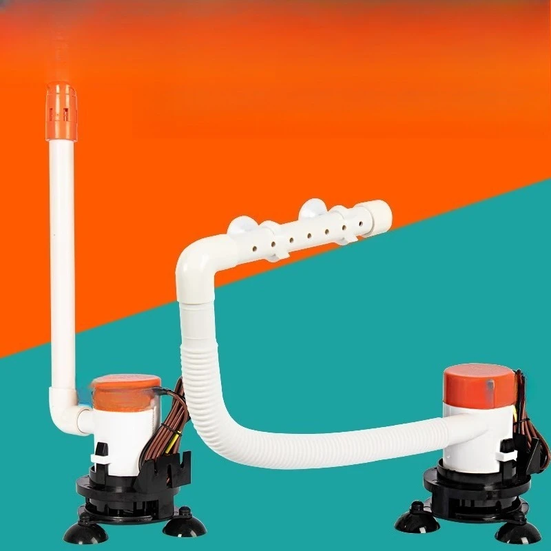 

Yacht Oxygen Pump Circulating Water Live Fish Chamber Submersible Bait Marine Pump Luya Boat Fountain