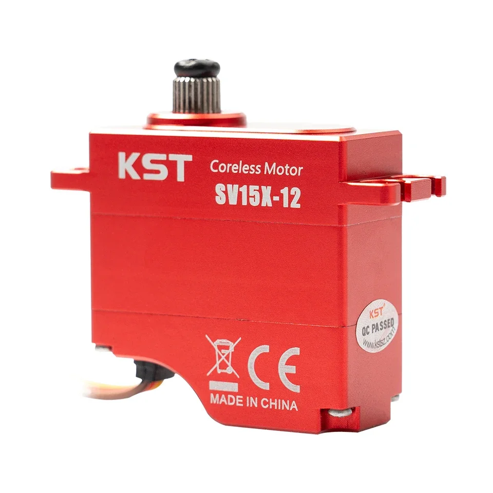 KST SV15X-12 SHV Coreless Metal Gear Mini Servo 13KG High-efficiency DC Motor for RC Helicopters Airplane Industrial Robot Arm