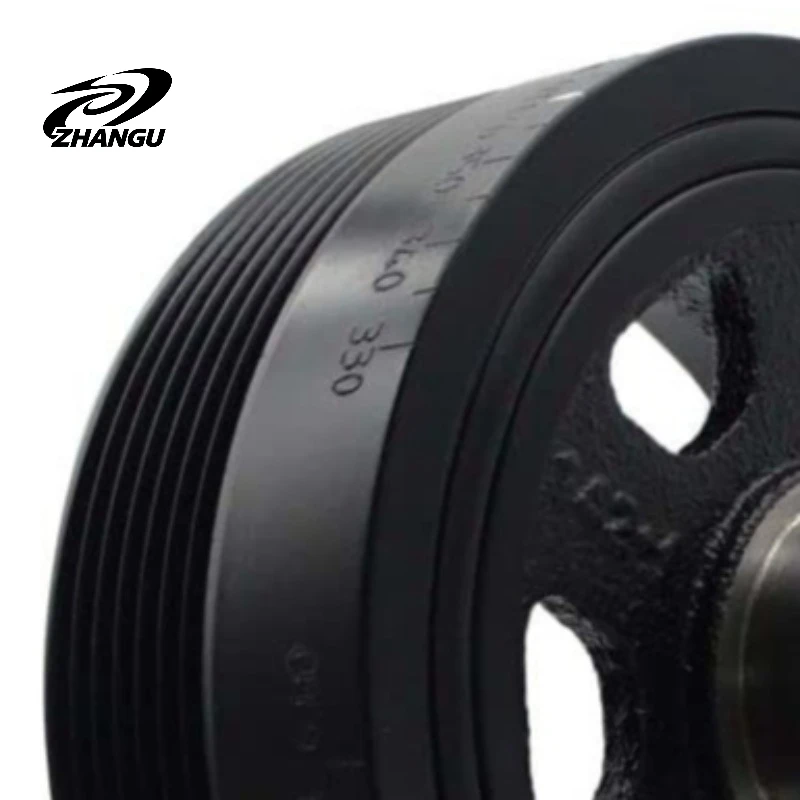 2750300003 ZHANGU Auto Parts 1 pcs Crankshaft Pulley For Mercedes Benz W220 W221 W222 W463 M275 M279 OE A2750300003 view 4