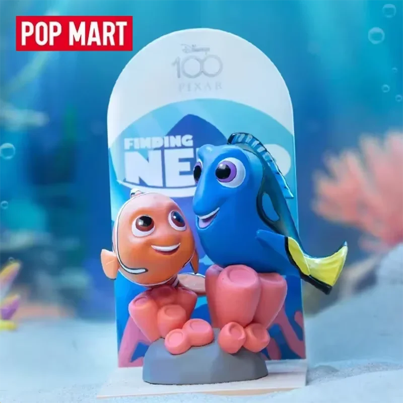 

POP MART Disney 100th Anniversary Pixar Series Blind Box Toys Kawaii Anime Action Figure Surprise Mystery Box Dolls Girls Gift