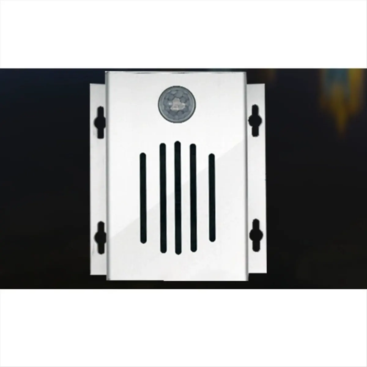 Top Sale PIR Motion Activated Audio Player with Metal Case Motion Sensor Triggered Sound Player Voice Reminder EU PLUG