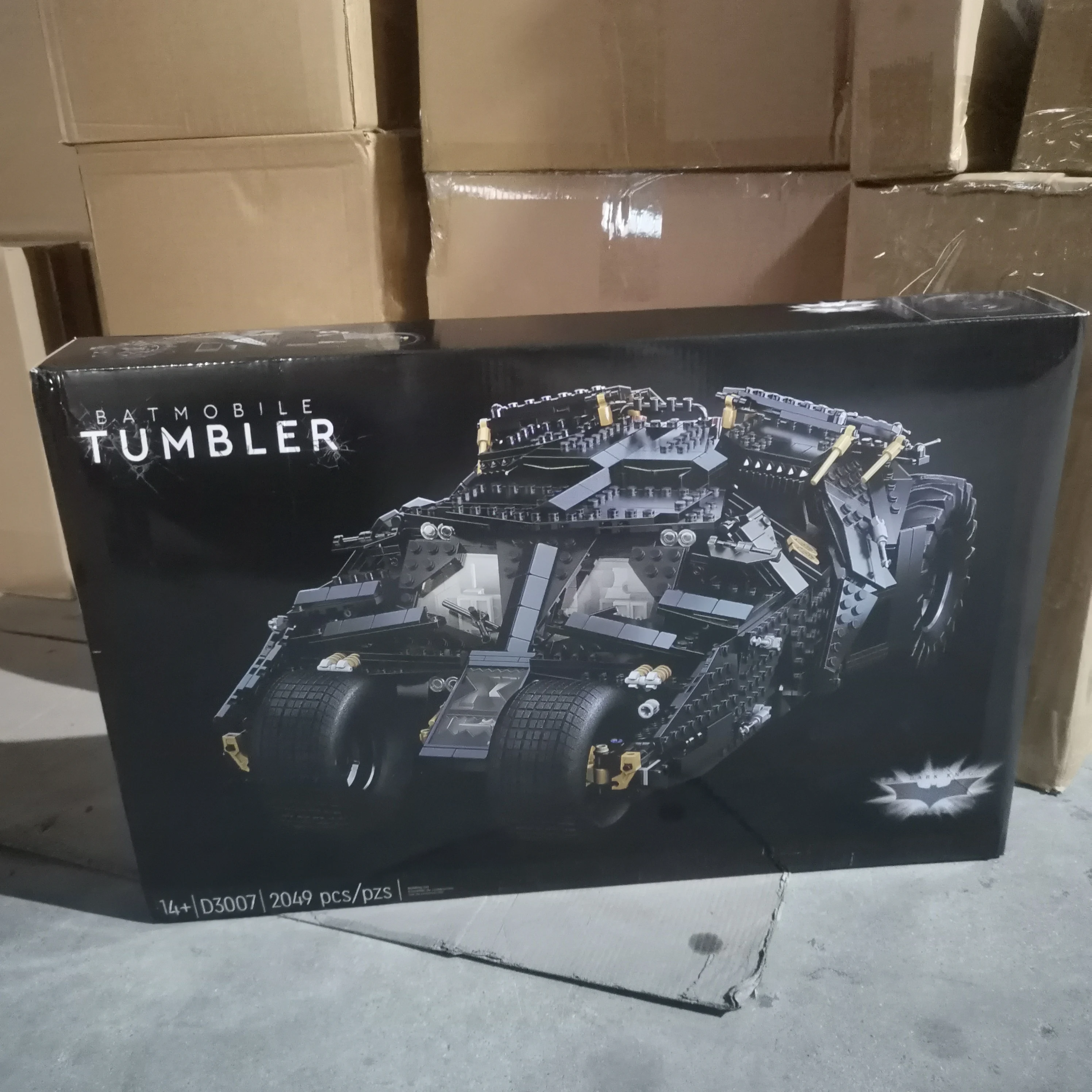 

With Original box Building Blocks Famous Movie Super Car Model The Tumble 1989 Batmobile 76139 Bricks Toy Christmas Gifts