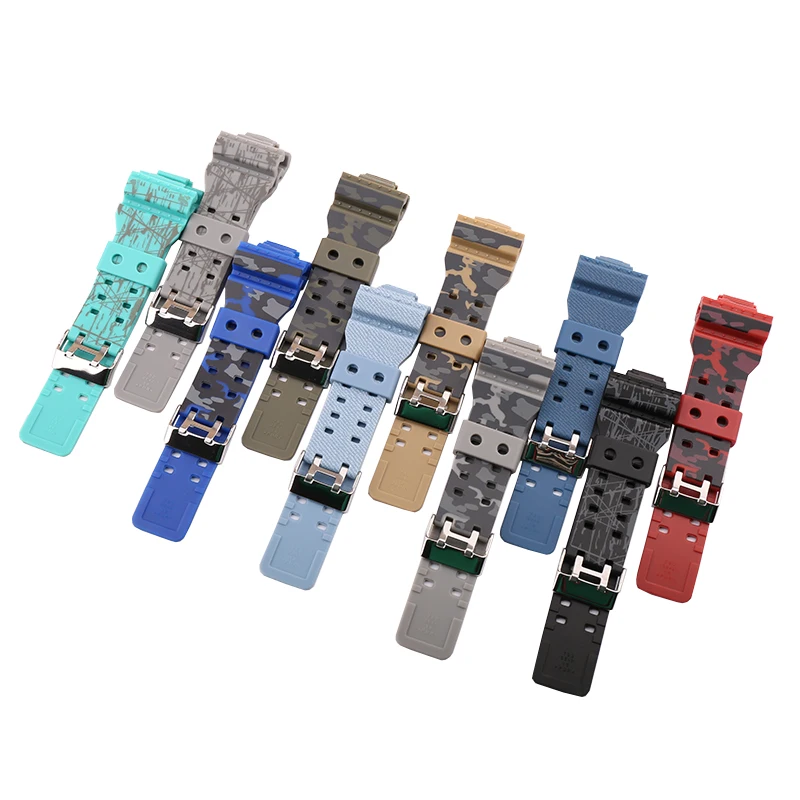 

Men's Resin Watch Strap accessories compatible with Casio G-shock GD GA110 120 140 150 GAX GLS100 watch bands wristband bracelet