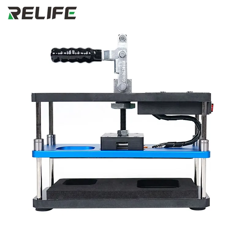 

RELIFE LS5 SE нагрев и удерживание давления, набор инструментов для ламинирования ЖК-экрана мобильного телефона, задняя крышка, набор инструментов для ремонта горячего прессования
