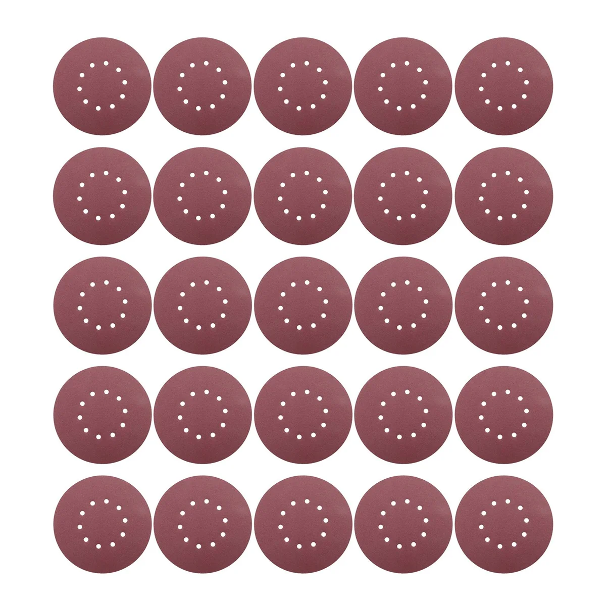 225mm Sanding Discs,25Pcs P120 Grit 10 Hole Round Sandpaper Pads,for Drywall Sander Long-Neck Sander Sanding GiraffeT98C