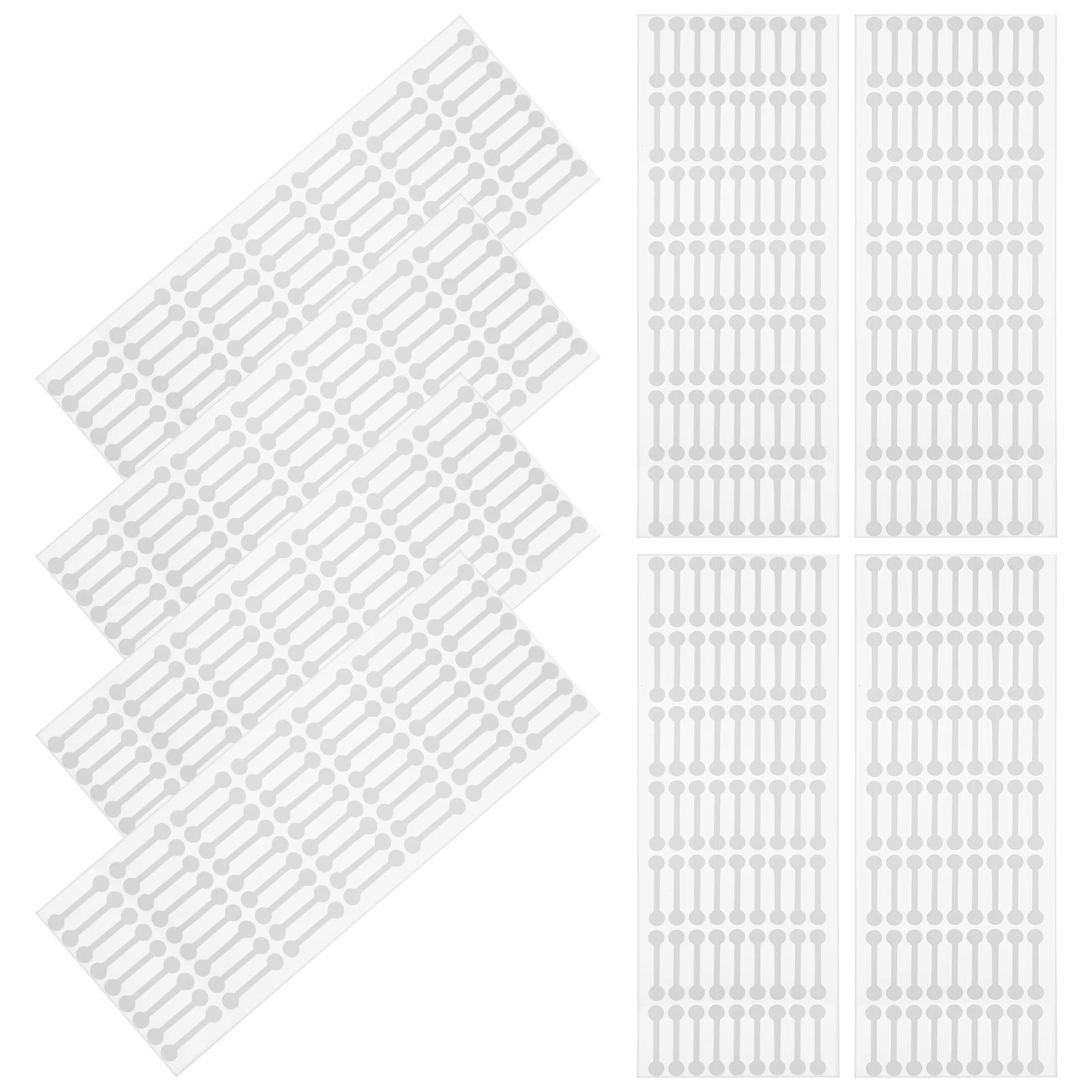 500 Pcs Seal Sticker Nail Stickers Sealing for Bags Pvc Self-adhesive Decal Boxes Decals