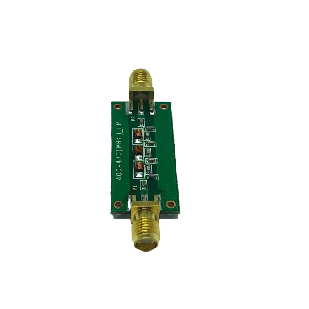 For Parek 433MHz LPF 7th Order Elliptic Low Pass Filter Module RF Signal Interference Suppression Testing Platform