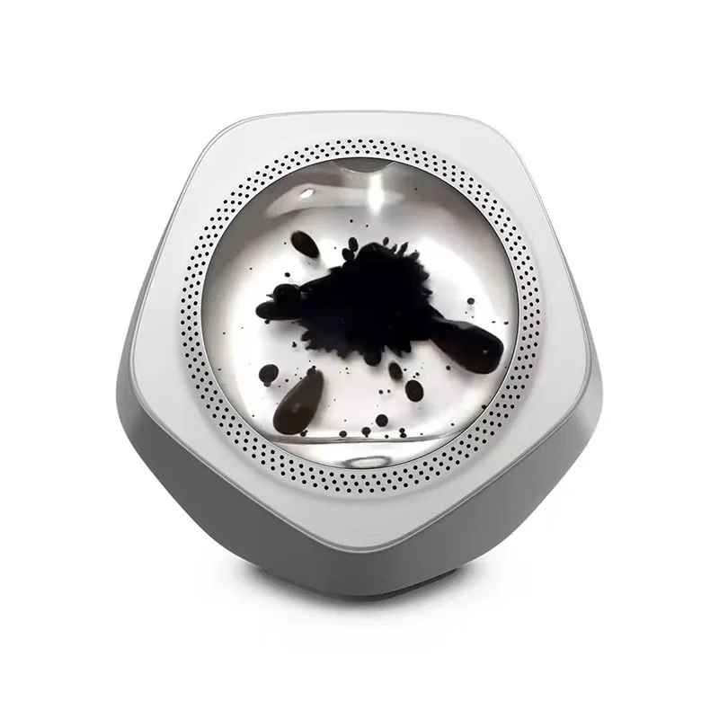 

New Popular Wireless Ferrofluid Speaker bluetooth speaker round floating slow falling magnetic fluid speaker dedicated