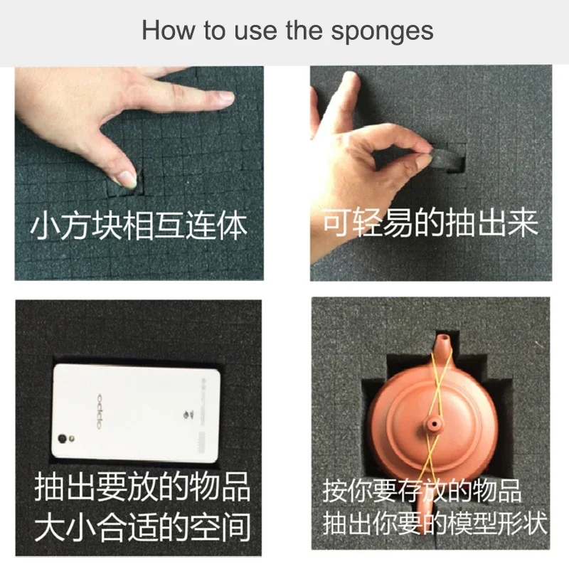 Aluminum Tool Case Suitcase Toolbox Business File Box Impact Resistant Safety Equipment Camera Bag with Pre-cut Foam