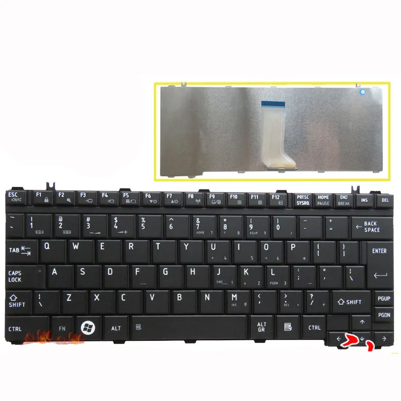 

FOR TOSHIBA T130 T131 T132 T133 T135 U400 U500 M800 M900 keyboard