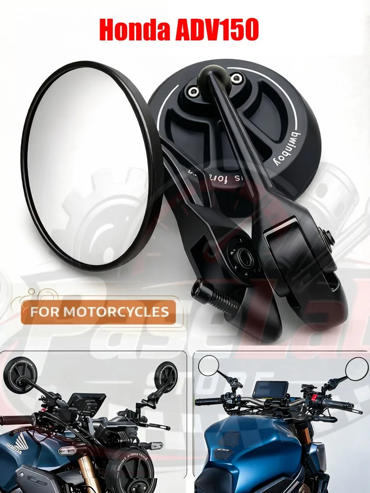 

For Honda ADV150 XADV750 350 X-ADV 750 PCX 160 150 125 Universal Motorcycle Mirror Wind Wing side Rearview Reversing mirror