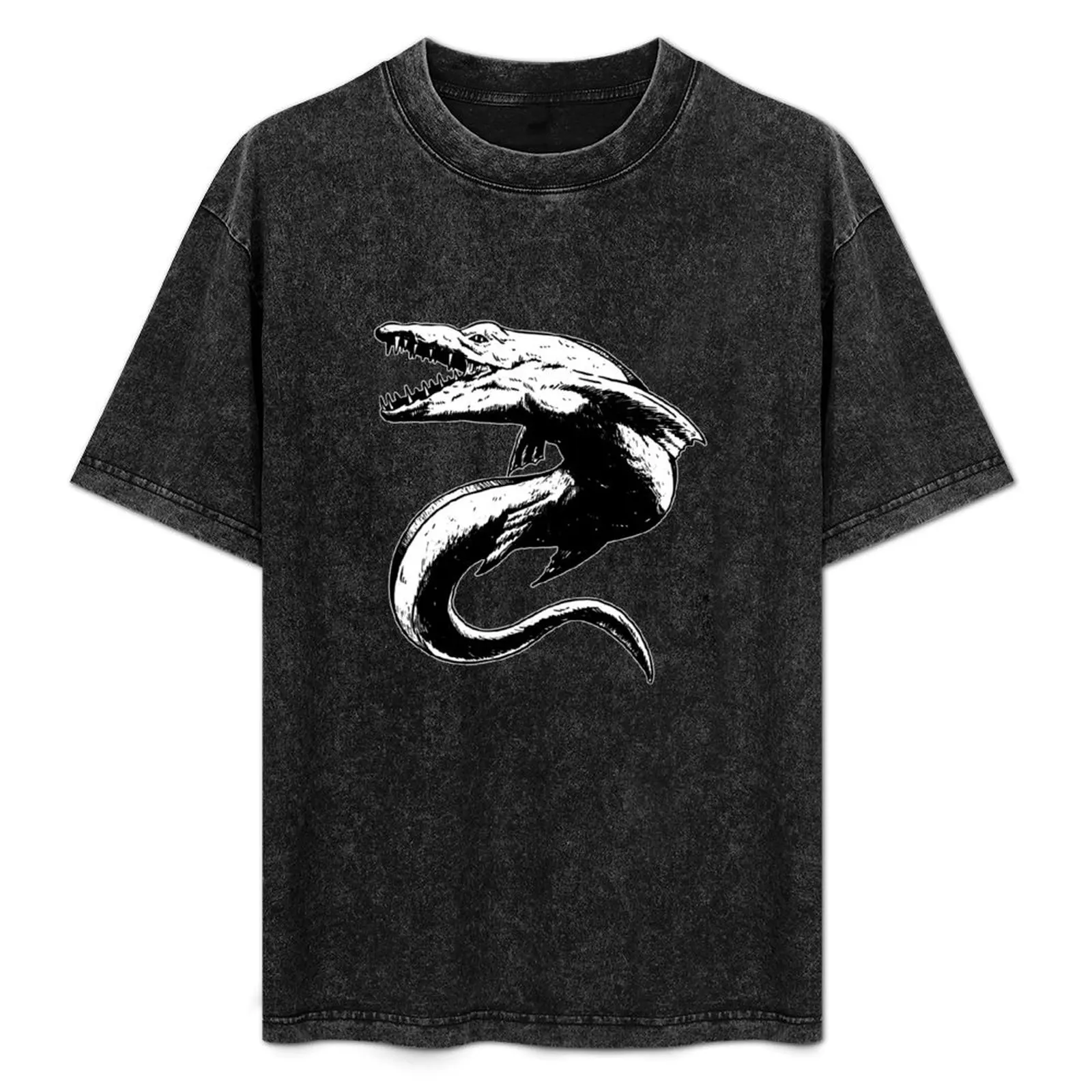 

mosasaur T-Shirt t shirt man cotton t shirts cotton 100% anime tshirt t shirts for man graphic vintage T-Shirt