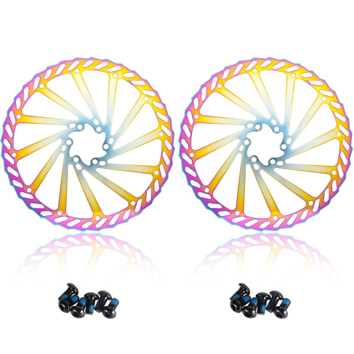 

SUNTNUR Tainless Steel 203 MM Mtb Disc Brake Rotor 2 Piece