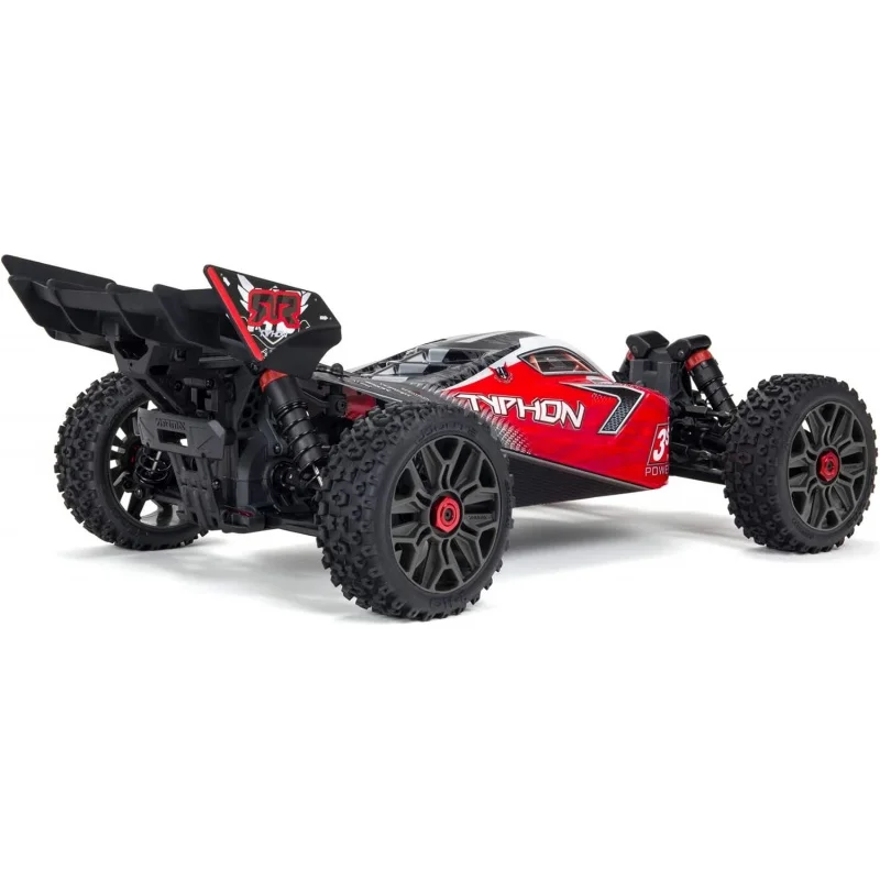 1/8 Typhon 4X4 V3 3S BLX Brushless Buggy RC Truck RTR (Transmitter and Receiver Included, Batteries and Charger Required), Red,